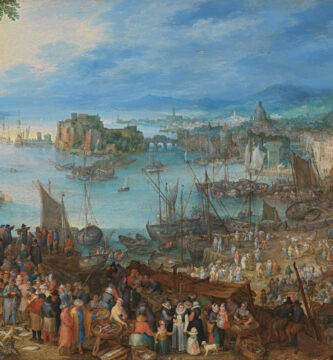 Great Fish Market (1603) de Jan Brueghel the Elder